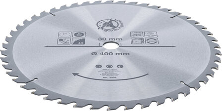 Carbide Tipped Circular Saw Blade &Oslash; 400 x 30 x 3.4 mm 48 teeth