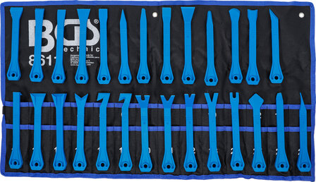 Trim Strip Wedge / Scraper Set 27 pcs