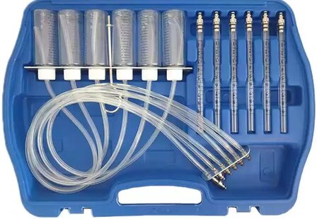 Common Rail Flow Meter &amp; 24pc Adapter Set