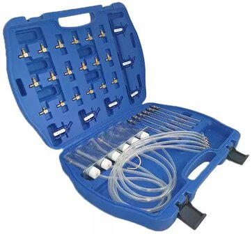 Common Rail Flow Meter &amp; 24pc Adapter Set