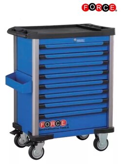 Blue 8-Drawer Tool Carrier with 405-Piece Tool (EVA)