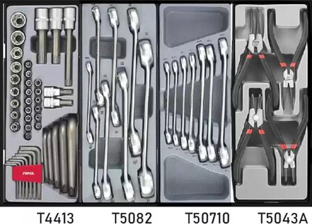 8-Drawer Tool Carrier with 325 Tools (S&amp;M)