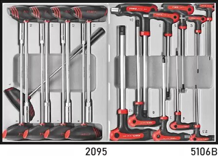 Red 8-Drawer Tool Carrier with 303 Tools