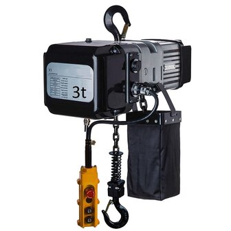 Electric chain hoist 400V 3 tons with hoist height single speed