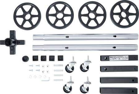 Tire and Wheel Rim Cart mobile