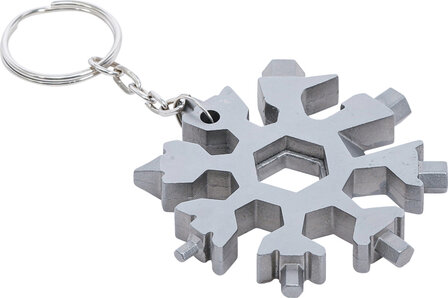 Multi-function Tool Snowflake 18-in-1 Stainless Steel