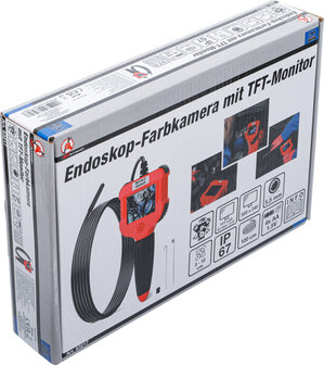 Video Borescope with TFT-Display Camera Head &Oslash; 5.5 mm