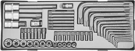 Torx combination set 52 pieces