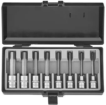 1/2 Hex socket bit set 8pc