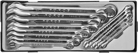 Combination wrench set SAE 13pc