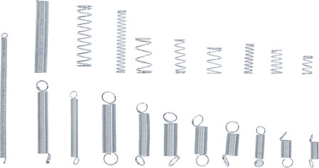 Spring Assortment compression and Extension spring 200 pcs.