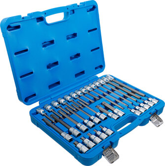 Bit Socket Set 12.5 mm (1/2) Drive T-Star (for Torx) 32 pcs