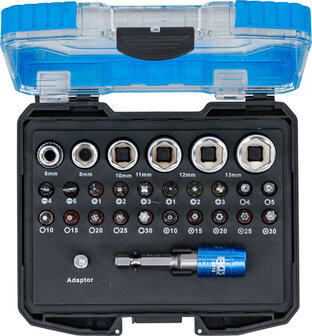 28-piece Color Bit and Socket Set