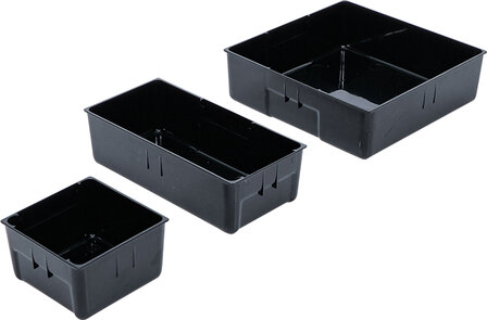 Plastic Strorage Trays for Workshop Trolley 17 pcs.