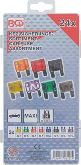 Car Fuse Assortment Maxi 24 pcs