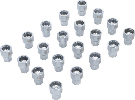 20-piece Rim Lock Tool Set for Porsche &amp; VW Touareg