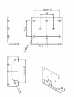 Winch 12v 1360kg 15.2m wireless control