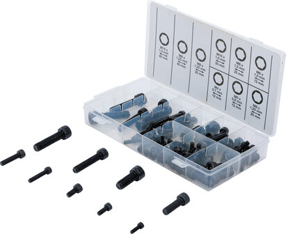 Cylinder Head Screw Assortment internal hexagon 106 pcs.