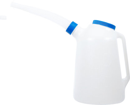 Fluid Flask with flexible Spout and Lid 6 Liter