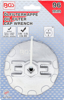 Oil Filter Wrench 18-point &Oslash; 96 mm for Renault DCI