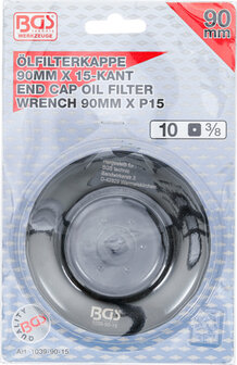 Oil Filter Wrench 15-point &Oslash; 90 mm for Honda, Mazda, Nissan, Subaru, Toyota