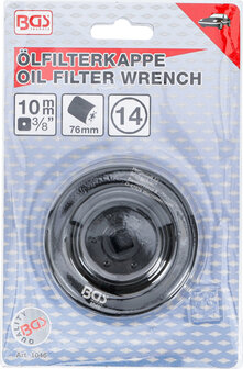 Oil Filter Wrench 14-point &Oslash; 76 mm for VW, Porsche, Mercedes-Benz, BMW, Audi, Opel