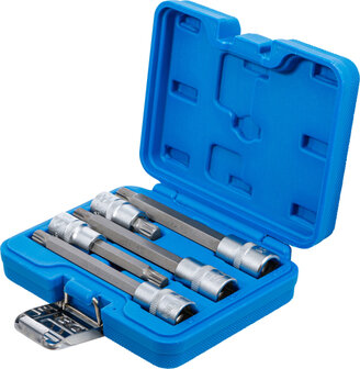 Bit Socket Set 12.5 mm (1/2) drive Spline 5 pcs.