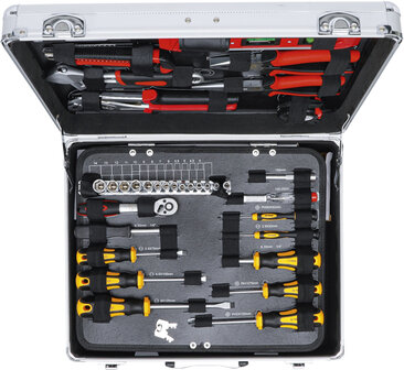 Tool Set in Aluminium Case 129 pcs