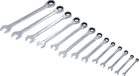 Ratchet Combination Wrench Set 8 - 32 mm 13 pcs