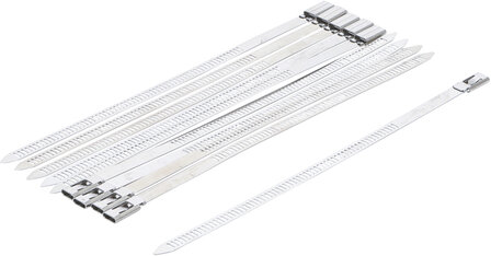 Cable Tie Assortment Stainless Steel 7.0 x 200 mm 10 pcs