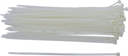 Cable Tie Assortment white 4.8 x 250 mm 50 pcs