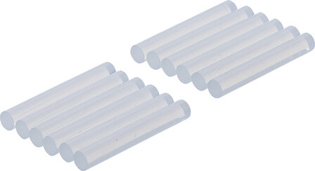 Glue Sticks transparent &Oslash; 7.5 mm, 50 mm 12 pcs