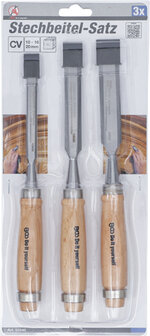 Firmer Chisel Set 10 / 16 / 20 mm 3 pcs