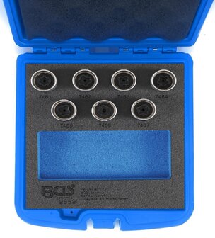 Rim Lock Socket Set for Opel, Vauxhall (Version D) 7 pcs