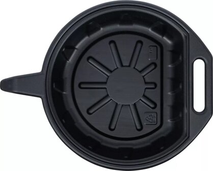 Oil Tub / Drip Pan with Nozzle 3.5 Litre