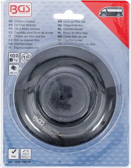 Oil Filter Wrench 15-point diamerter 106 mm for Fiat Ducato