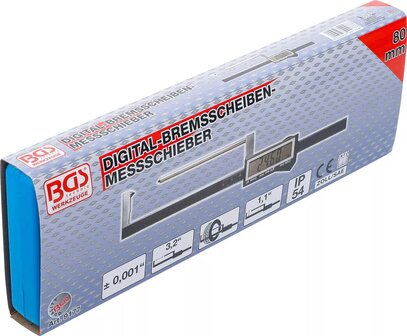  Digital Brake Disc Vernier Caliper, 80 mm