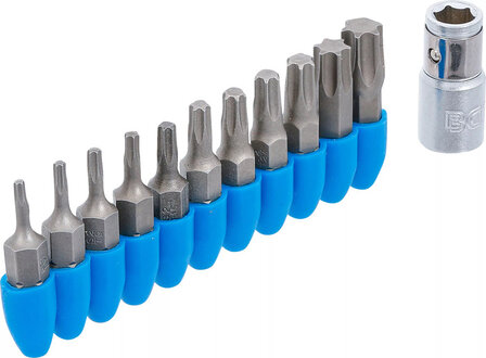 Bit Set | 6.3 mm (1/4) drive | T-Star (for Torx) | 11 pcs.