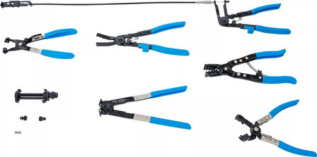 Hose Clamp Pliers Set in Tool Tray