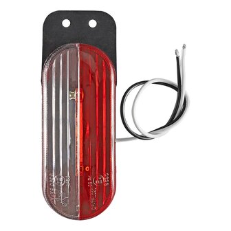 Width light LED red/white left