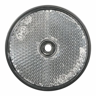 Reflector white 60mm screw mounting
