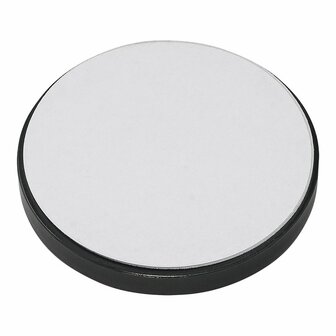 Reflector white 58mm self-adhesive with base plate