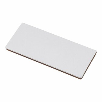 Orange reflector 82x36mm self-adhesive