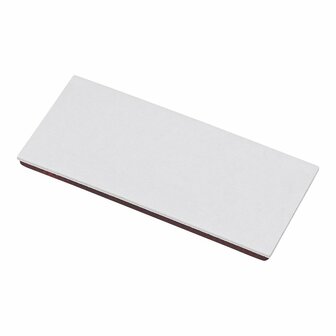 Red reflector 82x36mm self-adhesive