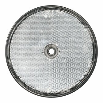 Reflector white 80mm screw mounting