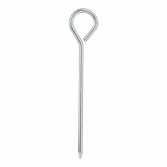 Tent peg 19cm aluminium with eye