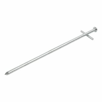 Rock peg 23cm metal with welded-on cross pin