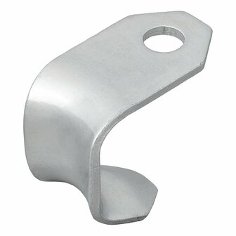 Hook screwable metal 37 x 25 x 3 mm