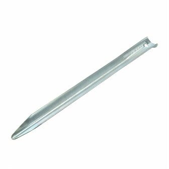 Tent peg 30cm metal half round
