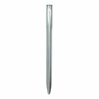 Tent peg 30cm metal half round